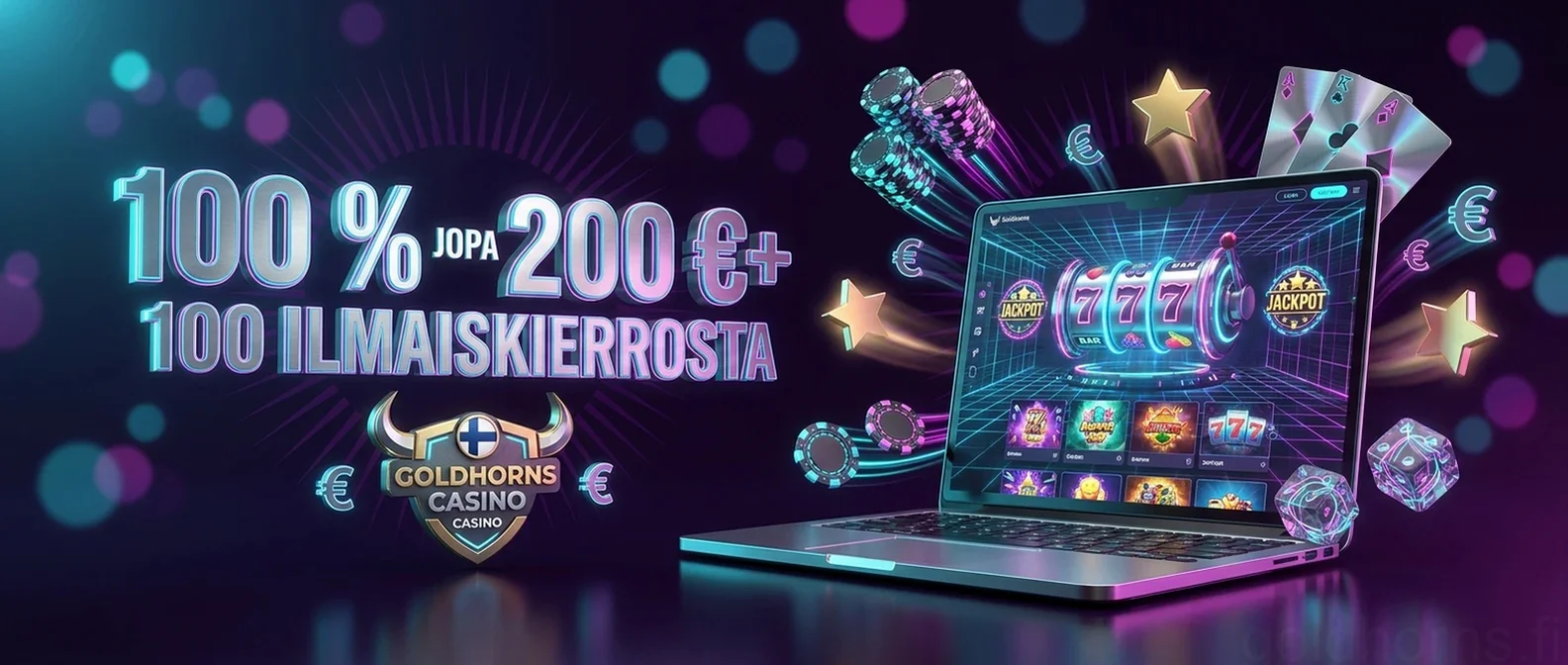 100 % JOPA 200 €+ 100 ILMAISKIERROSTA